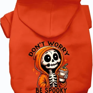 Don't Worry, Be Spooky Halloween Pet Hoodie
