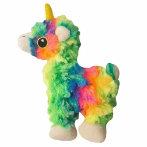 SnugArooz Baby Momma the Llama Plush Dog Toy 5 in