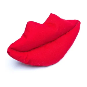 Big Red Lips Dog Toy - Large Squeaky Floating Toy for Fun & Laughs