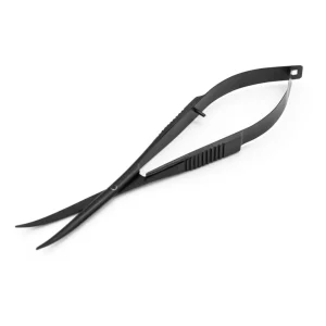 UNS Limited Black Spring Curved Scissors