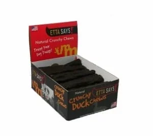 Etta Says Dog Treats Crunchy Chew Beef - 4 Inches - 36 Count