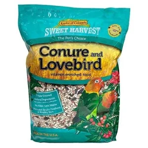 Kaylor of Colorado Conure & Lovebird Sweet Harvest Bird Food - 4 lb Bag