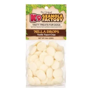 K9 Granola Nilla Drops Crunchy Dog Treats - 8oz