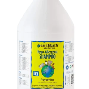 Earthbath® Fragrance Free Hypo-Allergenic Shampoo for Cat & Dog - 1 Gal