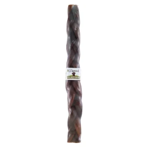 Lennox Lifebound Braided Collagen Bully Sticks Natural Dog Chews