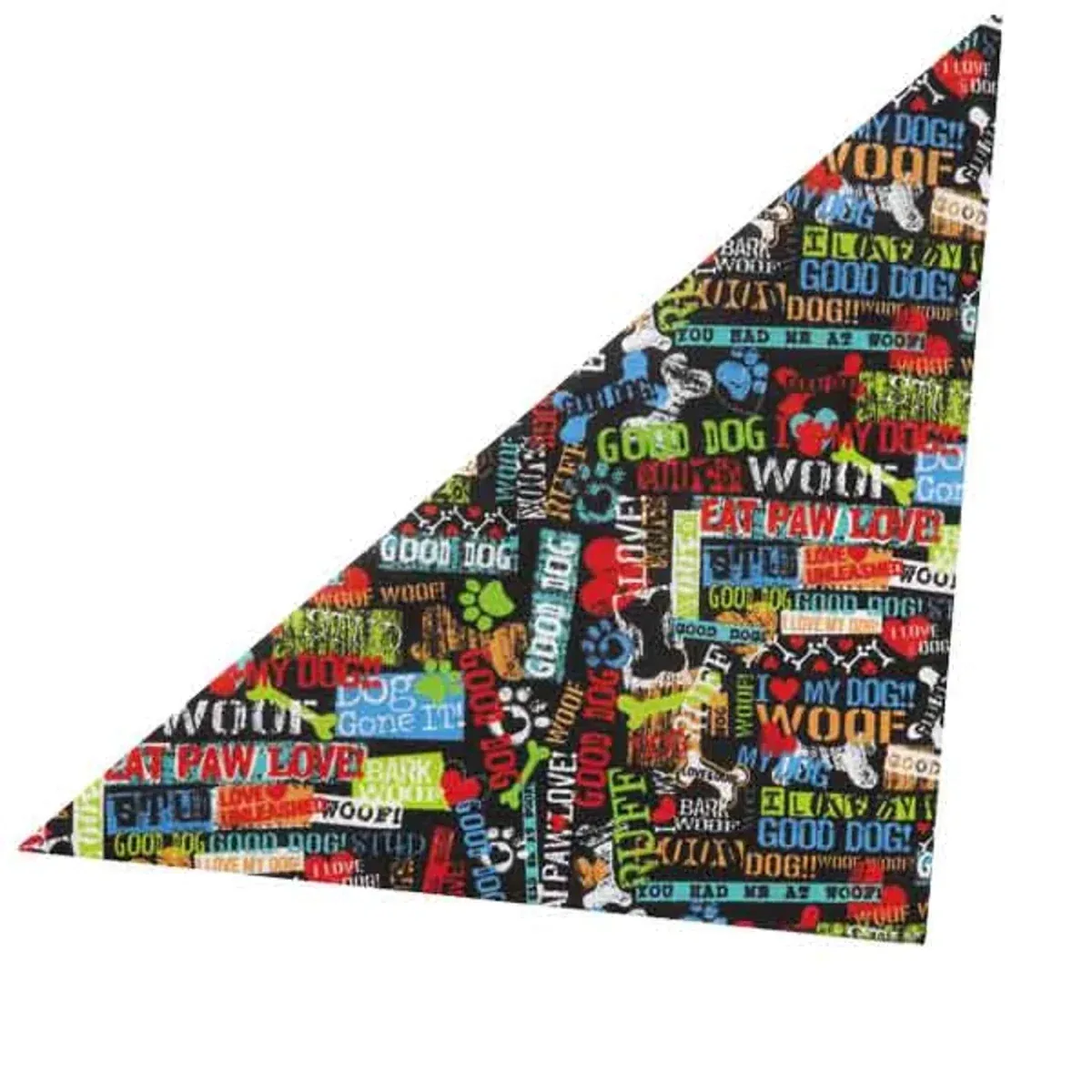 TP Eat Paw Love Bandana Multi - Image 2