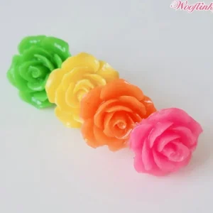 Wooflink Cute Little Roses Hair Clip