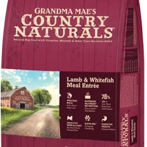 Grandma Mae's Country Naturals Dog Lamb Whitefish Meal - 4 lbs