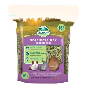 Oxbow Botanical Hay Small Animal Hay - 15 oz Bag