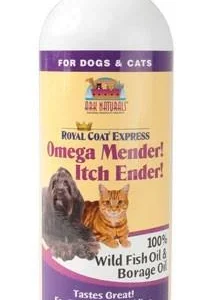 Ark Natural's Royal Coat Express Omega Mender Anti-Itch Cat and Dog Shampoo - 16 oz Bottle