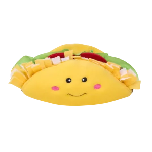 Zippy Paws NomNomz Taco Plush Toy for Dogs