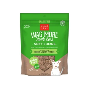 Cloud Star Wag More Bark Less Grain Free Soft & Chewy Dog Treats
