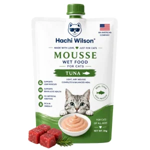 Hachi Wilson Tuna Mousse Wet Food for Cats & Kittens