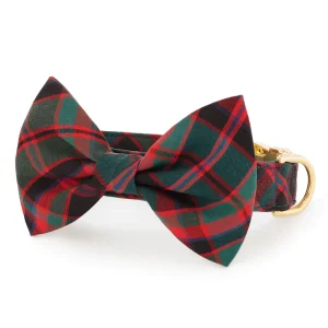 Highland Plaid Bow Tie Collar