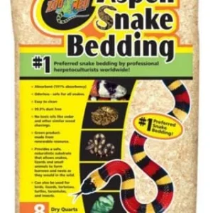 Zoo Med Laboratories Aspen Snake Bedding - 8 Quartz