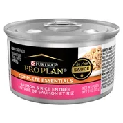 Purina Pro Plan Adult Complete Essentials Salmon & Rice Entree Wet Cat Food