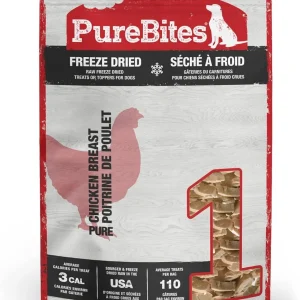 Purebites Chicken Breast Freeze-Dried Dog Treats - 3 oz Bag