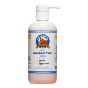 Grizzly Pet Products Grizzly Joint Aid Liquid Dog and Cat Supplement - 16 oz