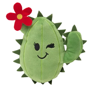 SnugArooz Chloe the Cactus Plush Dog Toy 6 in