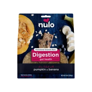 Nulo Functional Granola Bar Digestion Gut Health Dog Treats