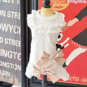 Wooflink Sweet Dreams PJ in Cream