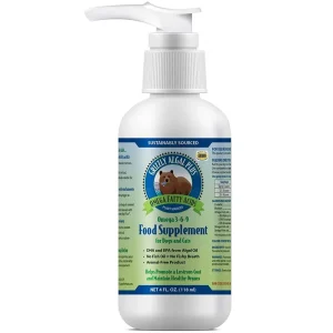 Grizzly Pet Products Grizzly Algal PLUS Oil Dog and Cat Supplement - 8 oz