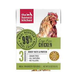 Honest Kitchen Booster Chicken Meal Wet Dog Food - 5.5 Oz - Case of 12