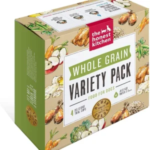 Honest Kitchen Whole Grain Variety Pack Dehydrated Dog Food - 1.75 Ounce - Case of 6