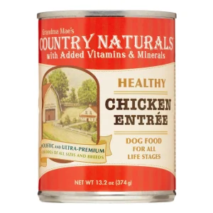 Grandma Mae's Country Naturals Dog Healthy Chicken - 13.2 Oz - Case of 12
