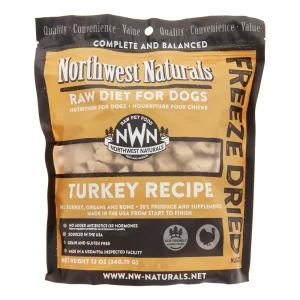 Northwest Naturals Freeze Dried Turkey Nuggets Freeze-Dried Dog Food - 12 oz Bag