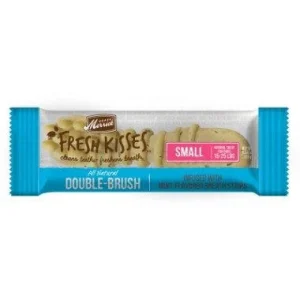 Merrick Treats Mint Breath Strips Small Brush Dog Dental Chews - Single Serve Box (25 ct)