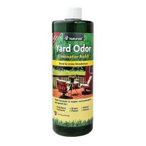 Naturvet Yard Odor Eliminator RTU Dog and Cat Deodorizer - 16 oz Refill Bottle