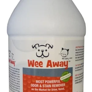 Wee Away Gallons Cat and Dog Stain and Odor Eliminator - 128 oz Bottle
