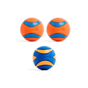 Chuckit! Ultra Ball & Ultra Squeaker Medium Assorted 3 Pack