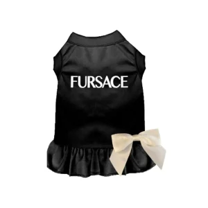 Fursace, Fursace, Fursace! Dog Tee & Dress - Designer-Inspired Logo Dog Apparel by Bark Fifth Avenue