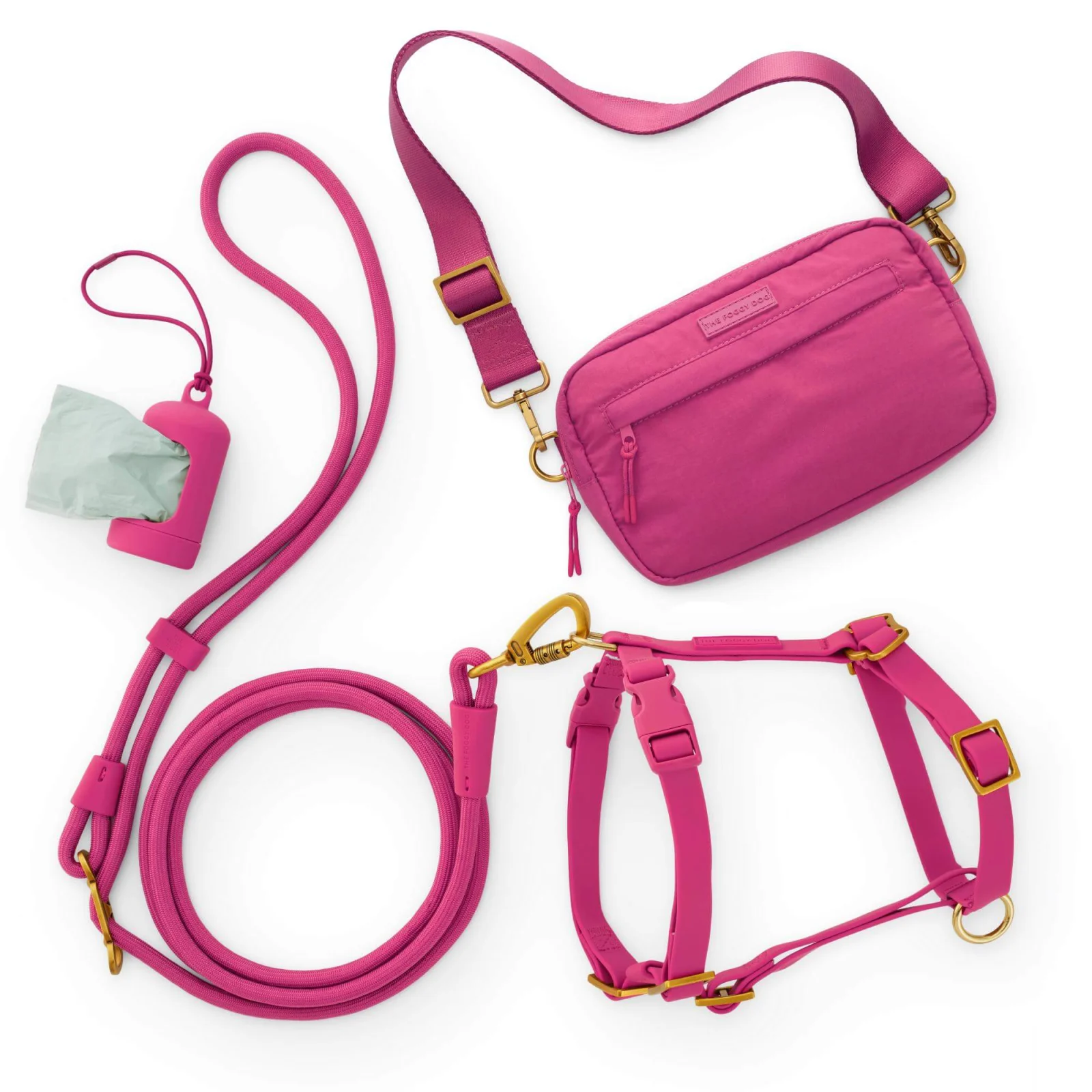 Active Adventure Harness Walk Set (XS/S), Dahlia