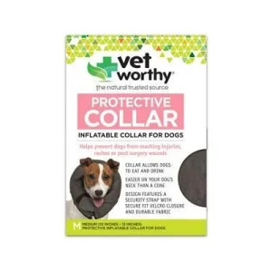 Vet Worthy First Aid Pet Soft Dog Collar - Medium