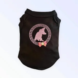 Glitterazzi Frenchie Tee - Bark Fifth Avenue