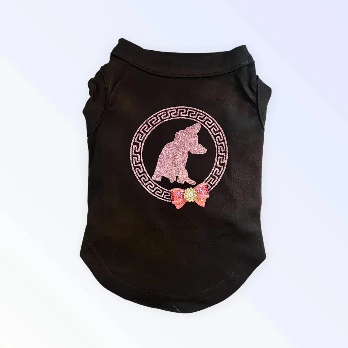 Glitterazzi Frenchie Tee - Bark Fifth Avenue