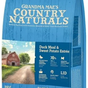 Grandma Mae's Country Naturals Dog Duck Meal Sweet Potato - 14 lbs