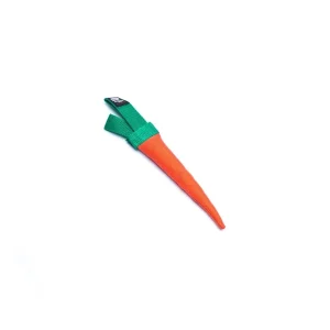 Carrot Dog Toy - 11 in Floating Squeaky Plush for All Dogs