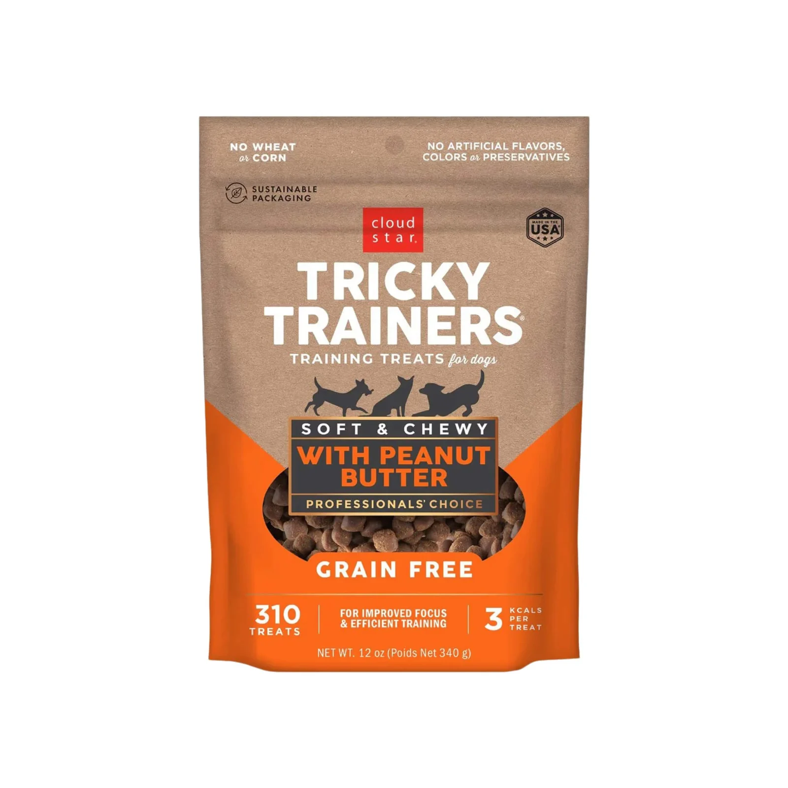 Cloud Star Tricky Trainers Grain Free Soft & Chewy Dog Treats - Image 2