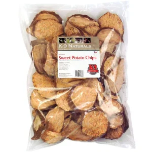 K-9 Kraving Treats Sweet Potato Chips Baked Dog Treats - Case of 5 lb