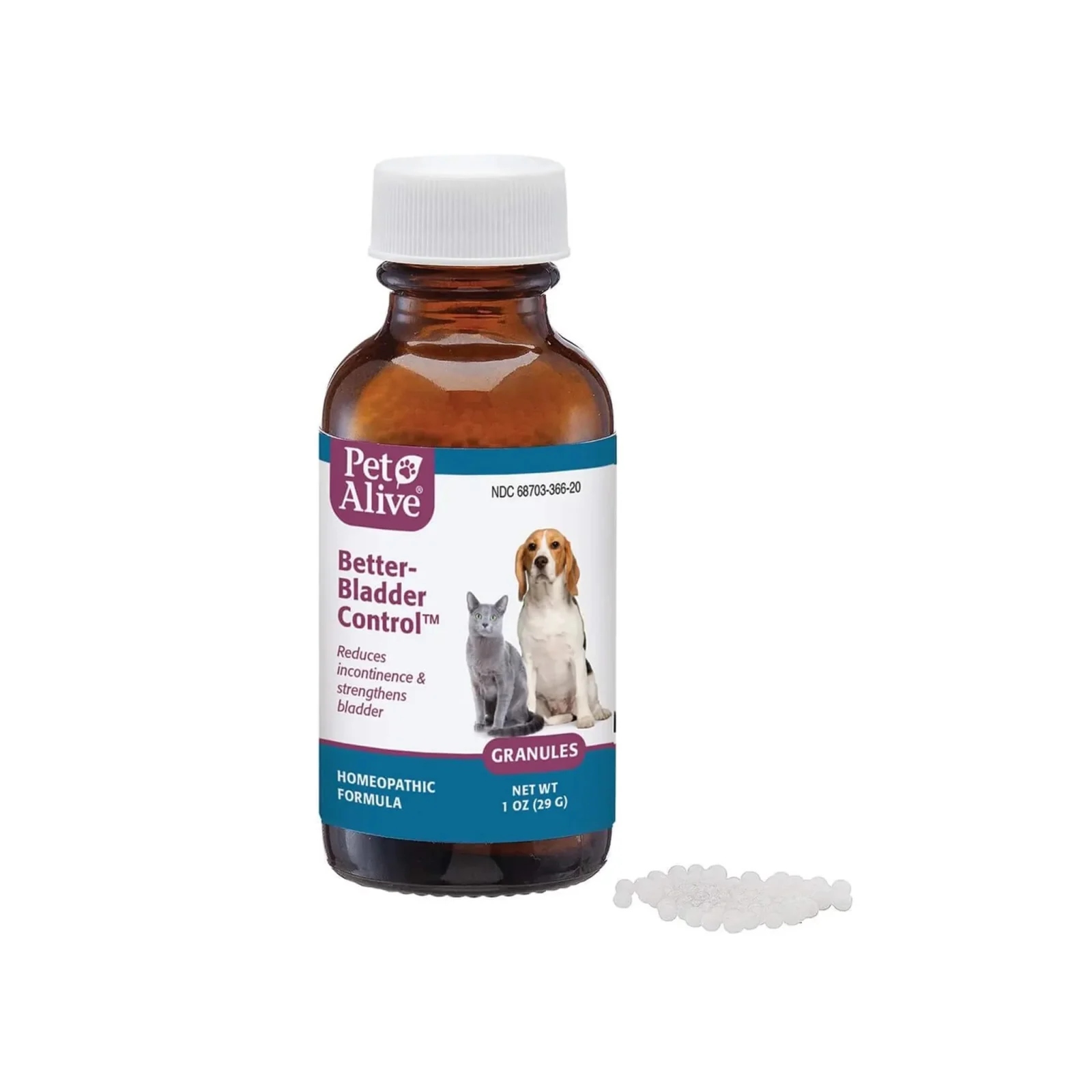 PetAlive Better-Bladder Control Homeopathic Remedy for Dogs & Cats - Image 2