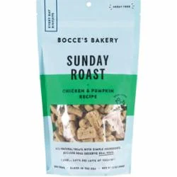 Bocce's Bakery Sunday Roast Dog Biscuits - 12 Oz