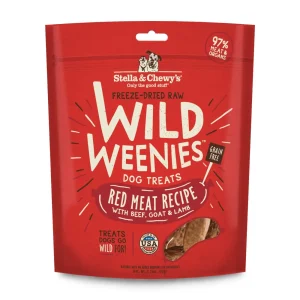 Stella & Chewy's Weenie Red Meat Freeze Dried Dog Treats - 3.25 Oz