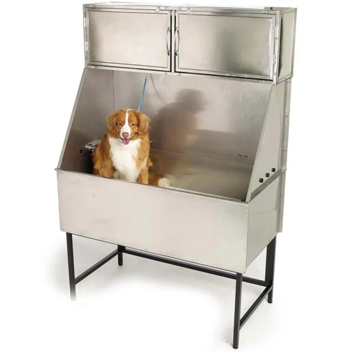 Master Equipment Deluxe Stainless Steel Overhead Tub Cabinet - Image 2