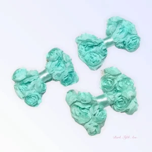 Sniffany Chiffon Bow by Bark Fifth Avenue - Dog Hair Bow Accessory