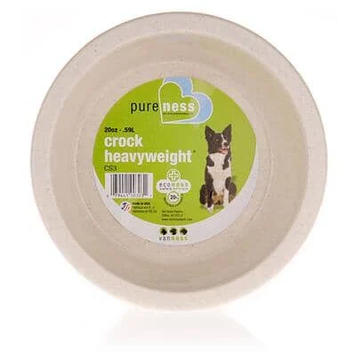 Van Ness Heavyweight Crock-Style Dish Bowl for Large-Breed Dogs - Image 2