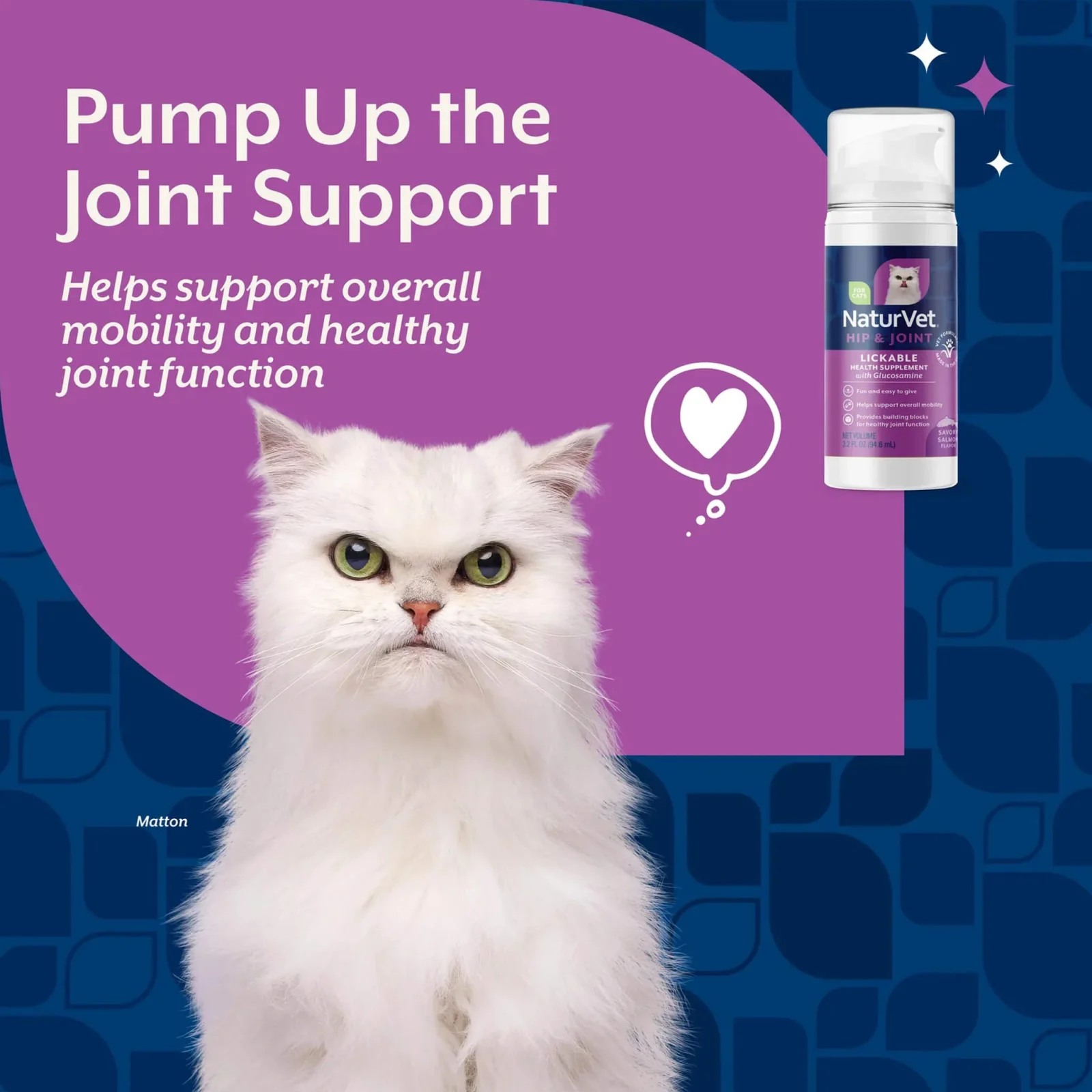 NaturVet Lickable Hip & Joint Supplement for Cats - Image 2